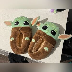 Grogu baby yoda slippers